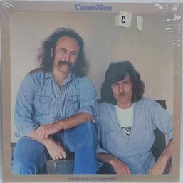 1ST YEAR RELEASE 1978 CROSBY-NASH-WHISTLING DOWN THE WIRE VINYL RECORD ABCD 956 ABC RECORDS