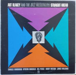 1981 RELEASE ART BLAKEY-STRAIGHT AHEAD VINYL RECORD CJ-168 CONCORD JAZZ RECORDS