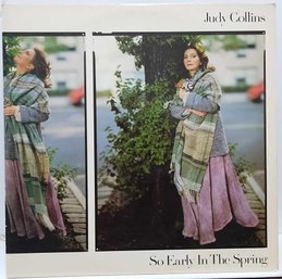 1993 JUDY COLLINS SO EARLY IN THE SPRING 2X GATEFOLD VINYL RECORD SET 8E-6002 ARISTA RECORDS
