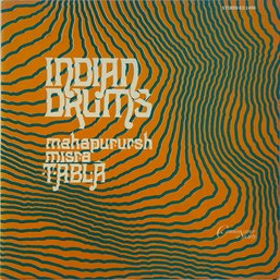 ONLY YEAR 1966 RELEASE INDIAN DRUMS MAHAPURUSH MISRA VINYL RECORD CS 1466 CONNOISSUER RECORDS