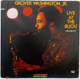 1ST YEAR RELEASE 1977 GROVER WASHINGTON JR. LIVE AT THE BIJOU 2X GF VINYL RECORD SET KUX-3637M2 RECORDS.