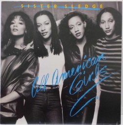 1981 RELEASE SISTER SLEDGE-ALL AMERICAN GIRLS VINYL RECORD SD 16027 COTILLION RECORDS