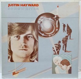 1977 RELEASE JUSTIN HAYWARD-SONGWRITER GATEFOLD VINYL RECORD DES 18073 DERAM RECORDS.