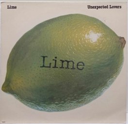 1ST YEAR 1985 LIME-UNEXPECTED LOVERS 12' 33 1/3 SINGLE REMIX VINYL RECORD TSR 873 TSR RECORDS.