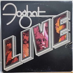 1977 RELEASE FOGHAT-FOGHAT LIVE VINYL RECORD BRK-6971 BEARVILLE RECORDS