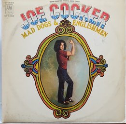1ST YEAR 1970 RELEASE JOE COCKER-MAD DOGS AND ENGLISHMEN GATEFOLD 2X VINYL RECORD SET SP 6002 A&M RECORDS.-