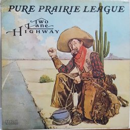 1975 RELEASE PURE PRAIRIE LEAGUE-TWO LANE HIGHWAY VINYL RECORD APL1-0933 RCA VICTOR RECORDS