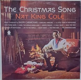1972 REISSUE NAT KING COLE THE CHRISTMAS SONG VINYL RECORD SW 1967 CAPITOL RECORDS