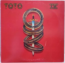 1982 RELEASE TOTO-IV VINYL RECORD FC 37728 COLUMBIA RECORDS