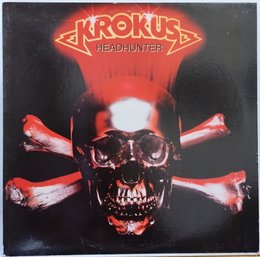 1983 RELEASE KROKUS-HEADHUNTER VINYL RECORD AL 9623 ARISTA RECORDS