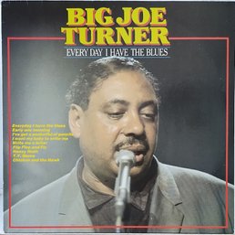 EARLY 1980'S NETHERLANDS RELEASE BIG JOE TURNER-EVERYDAY I HAVE THE BLUES VINYL RECORD CL 0018983 CLEO RECORDS