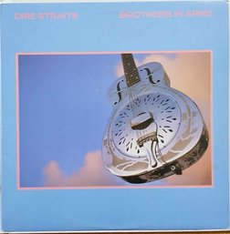 1985 RELEASE DIRE STRAITS-BROTHERS IN ARMS VINYL RECORD R 114734 WARNER BROTHERS RECORDS.-