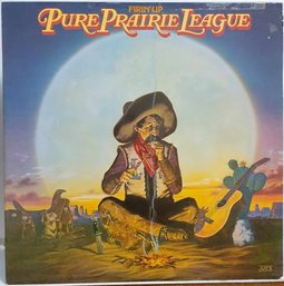 1980 RELEASE PURE PRAIRIE LEAGUE-FIRIN' UP VINYL RECORD NBLP 7212 CASABLANCA RECORDS