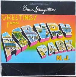 1979 REISSUE BRUCE SPRINGSTEEN-GREETINGS FROM ASBURY PARK GATEFOLD VINYL RECORD JC 35318 COLUMBIA RECORDS