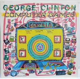 1982 RELEASE GEORGE CLINTON-COMPUTER GAMES VINYL RECORD ST-12246 CAPITOL RECORDS-READ DESCRIPTION