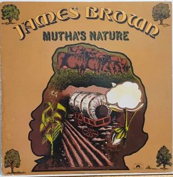 1977 PROMOTIONAL COPY THE JAMES BROWN AND THE NEW JB'S-MUTHA'S NATURE VINYL RECORD PD-1-6111 POLYDOR RECORDS