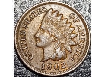 1902 INDIAN HEADS CENTS VF CONDITION