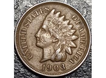 1903 INDIAN HEADS CENTS VF CONDITION