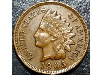 1905 INDIAN HEAD CENT XF-45 QUALITY