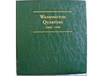 1968-1998 WASHINGTON QUARTERS GEM BU/GEM PROOFS/CLADS 40 AND 90 PERCENT SILVER (100 QUARTERS)