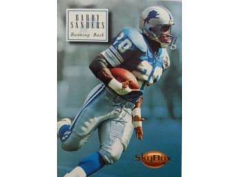 1994 BARRY SANDERS SKYBOX FOOTBALL CARD IN MINT CONDITION
