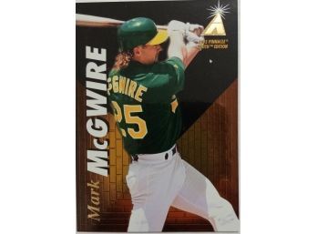 MARK MCGWIRE 1995 PINNACLE ZENITH EDITION BASEBALL CARD IN MINT CONDITION