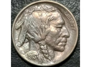 1913-D TYPE 1 BUFFALO NICKEL MS-63 TO  MS-64 QUALITY