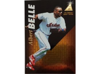 1995 PINNACLE ZENITH EDITION ALBERT BELLE BASEBALL CARD NEAR MINT CONDITION