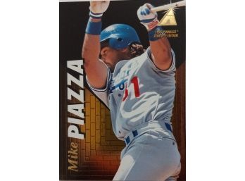 MIKE PIAZZA 1995 PINNACLE ZENITH EDITION BASEBALL CARD IN MINT CONDITION