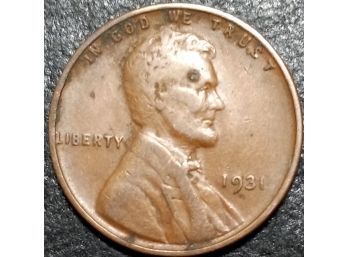 1931 LINCOLN WHEAT CENT VF-20 QUALITY