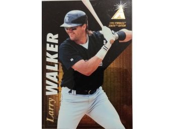 LARRY WALKER 1995 PINNACLE ZENITH EDITION BASEBALL CARD IN MINT CONDITION