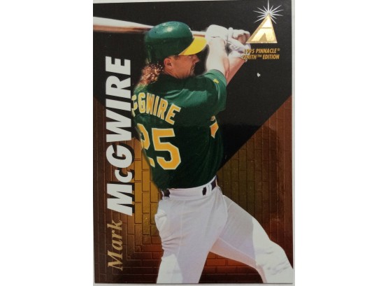 MARK MCGWIRE1995 PINNACLE ZENITH EDITION BASEBALL CARD IN MINT CONDITION