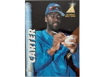 JOE CARTER 1995 PINNACLE ZENITH EDITION BASEBALL CARD IN MINT CONDITION