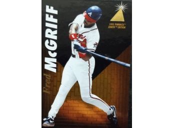 FRED MCGRIFF 1995 PINNACLE ZENITH EDITION BASEBALL CARD IN MINT CONDITION