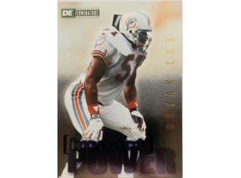 1994 BRIAN COX SKYBOX IMPACT POWER FOOTBALL CARD IN MINT CONDITION