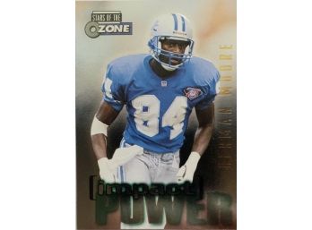 1994 HERMAN MOORE SKYBOX IMPACT POWER FOOTBALL CARD IN MINT CONDITION