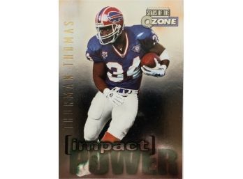 1994 THURMAN THOMAS SKYBOX IMPACT POWER FOOTBALL CARD IN MINT CONDITION