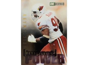 1994 ERIC SWANN SKYBOX IMPACT POWER FOOTBALL CARD IN MINT CONDITION