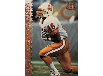 VINCE WORKMAN 1995 PACIFIC TRADING FOOTBALL CARD