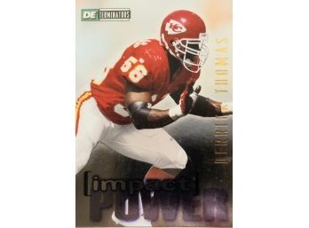 1994 DERRICK THOMAS SKYBOX IMPACT POWER FOOTBALL CARD IN MINT CONDITION