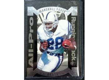MARSHALL FAULK 1995 UPPER DECK SP ALL PRO FOOTBALL CARD IN MINT CONDITION IN PROTECTIVE SLEEVE