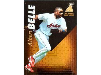 ALBERT BELLE 1995 PINNACLE ZENITH EDITION BASEBALL CARD IN MINT CONDITION