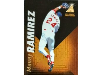 MANNY RAMIREZ 1995 PINNACLE ZENITH EDITION BASEBALL CARD IN MINT CONDITION