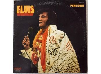 ELVIS/PURE GOLD VINYL LP ANL1 0971-B 1975 RCA RECORDS