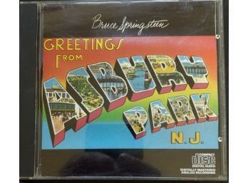 BRUCE SPRINGSTEEN/GREETINGS FROM ASBURY PARK N.J. CD A FEW VERY LIGHT SCUFF MARKS