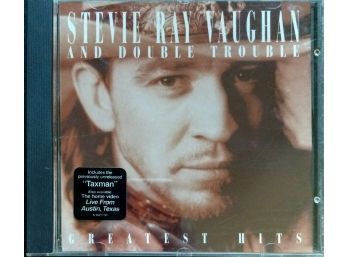 STEVIE RAY VAUGHAN AND DOUBLE TROUBLE GREATEST HITS  CD ALMOST LIKE NEW