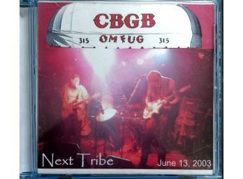 NEXT TRIBE LIVE BOOTLEG AT CBGB NYC CD JUNE 13TH 2003 LIKE NEW