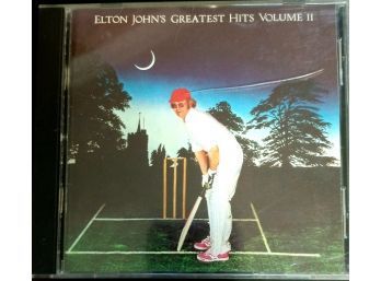 ELTON JOHN'S GREATEST HITS. THE CD HAS A FEW VERY LIGHT SCUFF MARKS