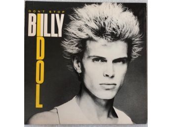 BILLY IDOL/DON'T STOP VINYL LP SV 44000 1981 CHRYSAIS RECOERDS