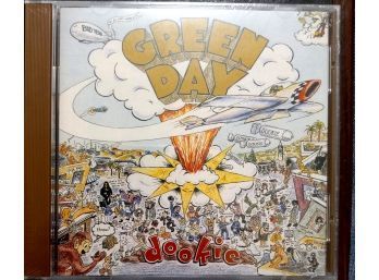 GREEN DAY/DOOKIE FACTORY SEALED CD. 1994 REPRIZE RECORDS